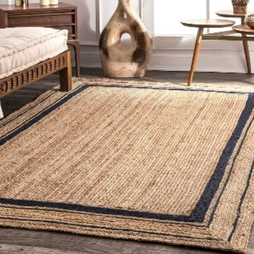 Natural Jute Area Rug  