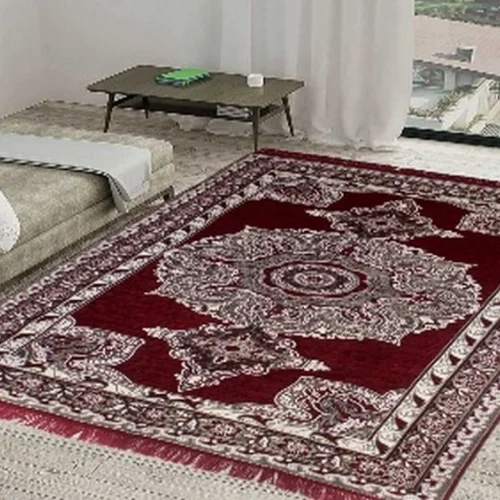 Handwoven Wool Area Carpet  