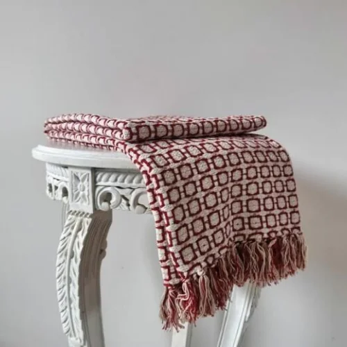 Premium Cotton Throw Blanket